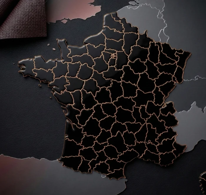 Carte du réseau national Dieze Performance en France